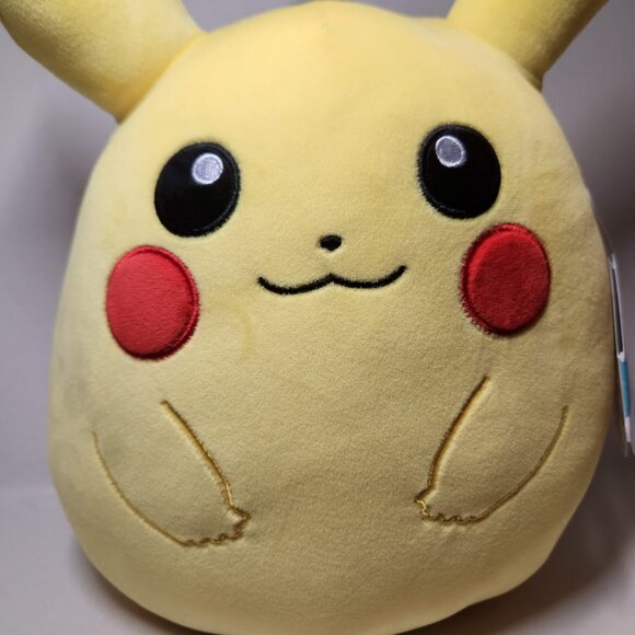 NEW Squishmallows Pokemon 10" Pikachu Stuffed Plush Toy Stuffed Animal 10 inch N - Picture 3 of 7